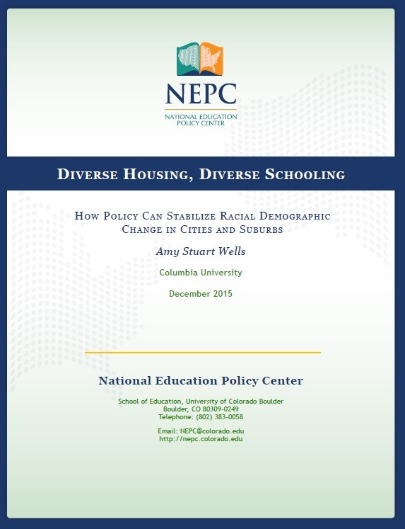 Diverse Housing, Diverse Schooling: How Policy Can Stabilize Racial Demographic Change in Cities and Suburbs