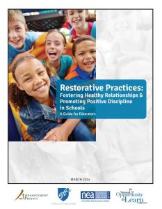 Restorative Practices: a Guide for Educators – Center for Education Equity